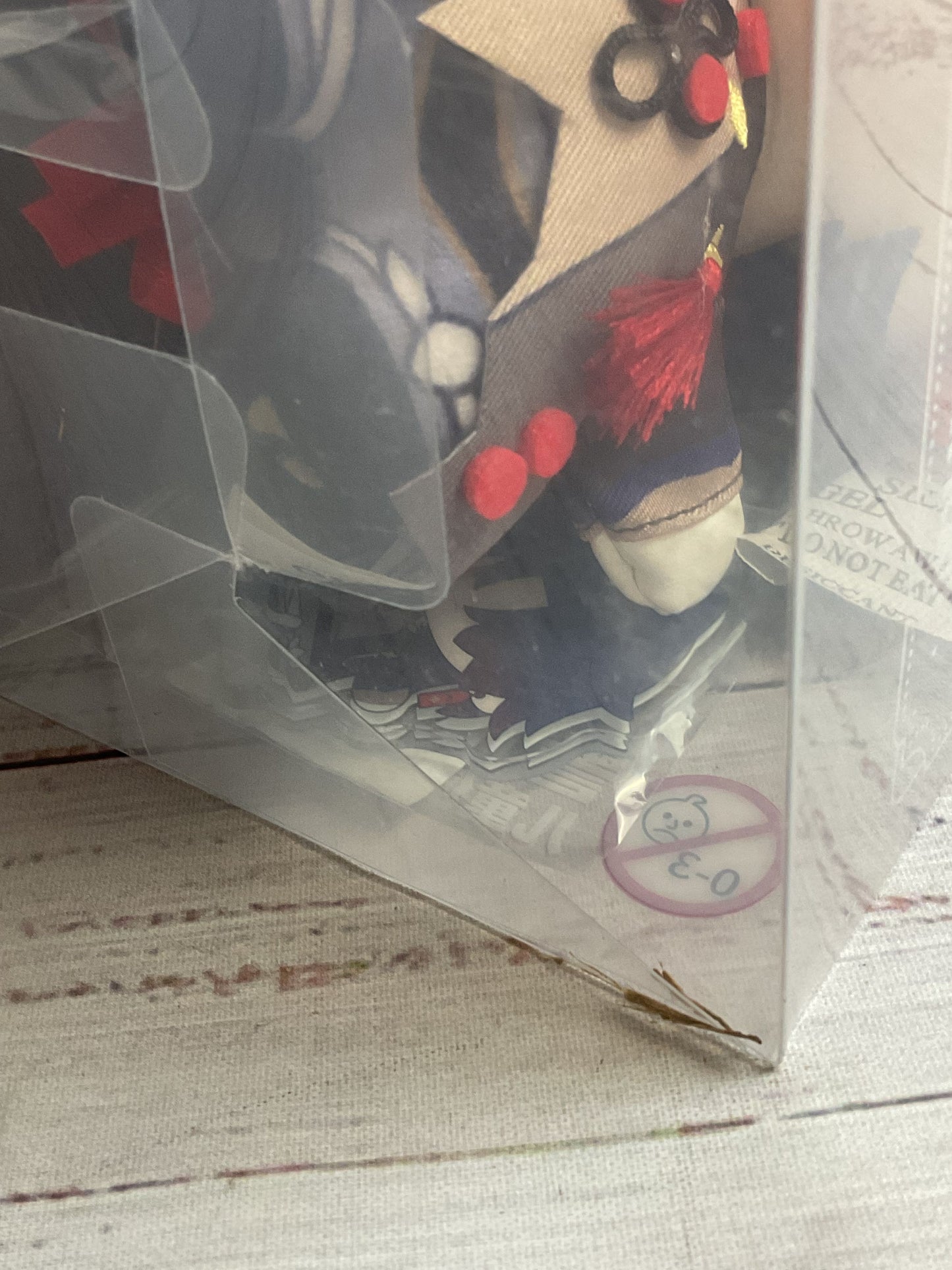 Honkai Star Rail Blade Chibi Plush New With Acrylic Keychain
