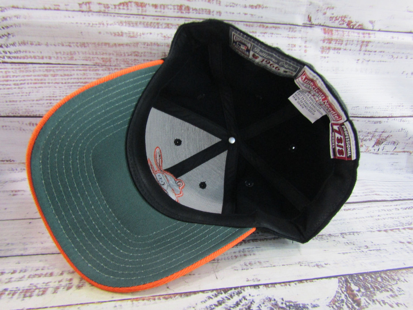 American Needle Cooperstown Collection 1966 Baltimore Orioles Baseball Cap 7 3/8