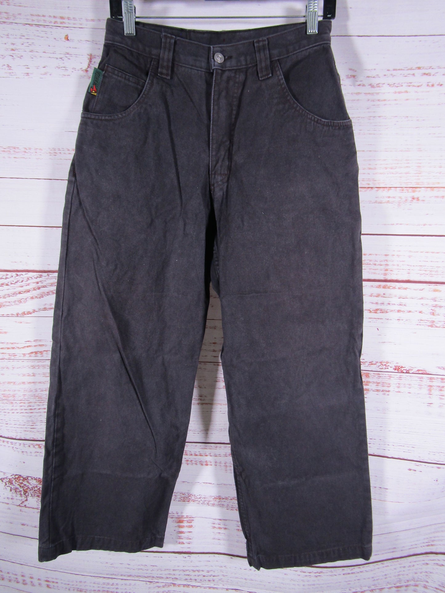 Insomniac Shuffle Jeans Men's Faded Black Wide Leg Pants Size 28