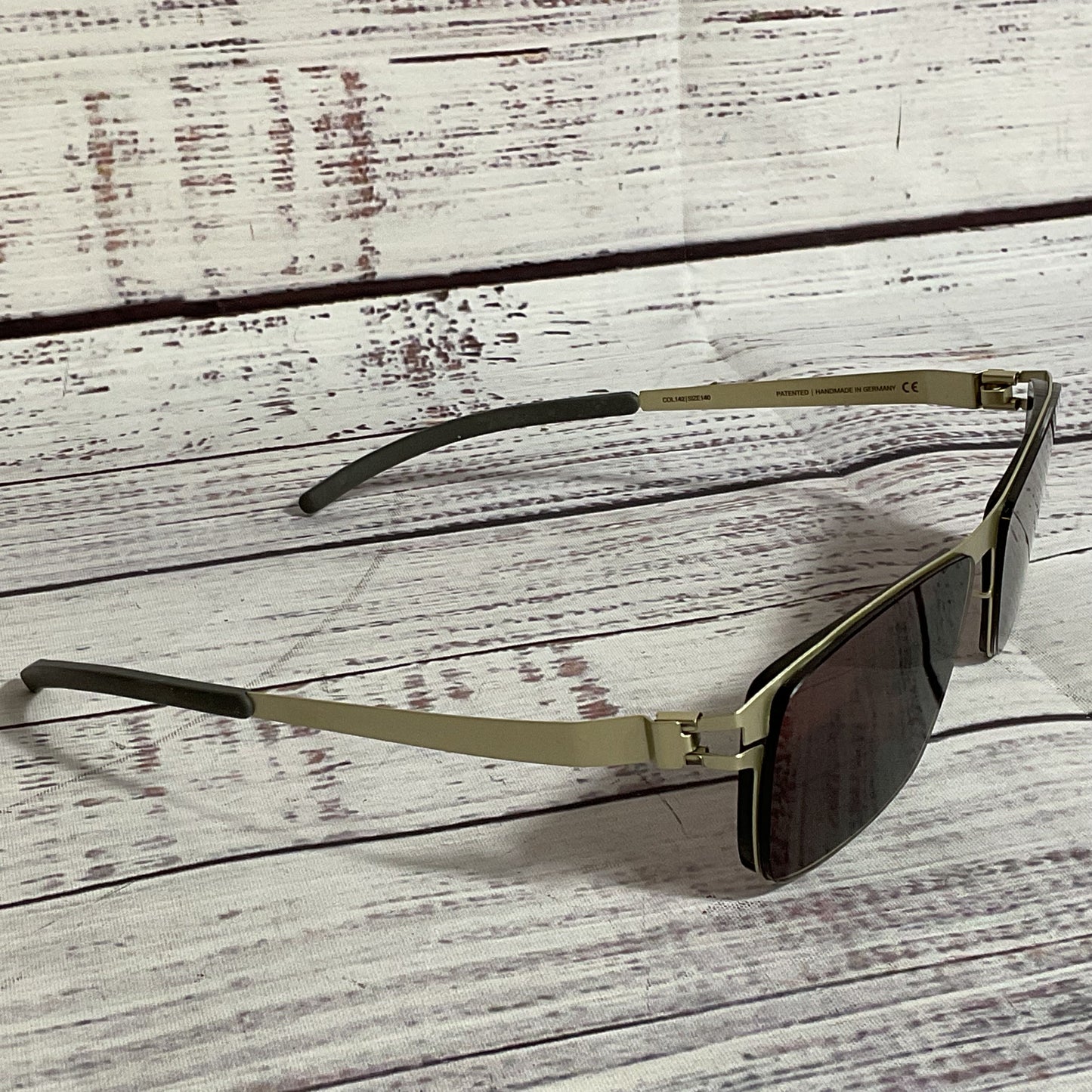 MYITA No 1 Sun Pierce Gold Unisex Eyeglasses 57[ ]14 140 (FRAMES ONLY)
