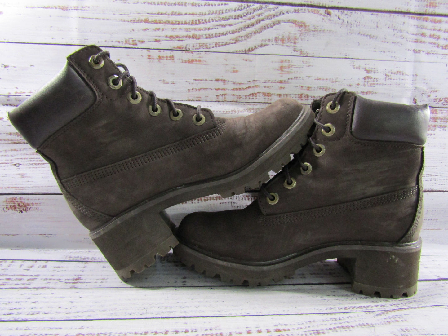 Timberland Kinsley Women's Brown Suede Ankle Boots Size 6