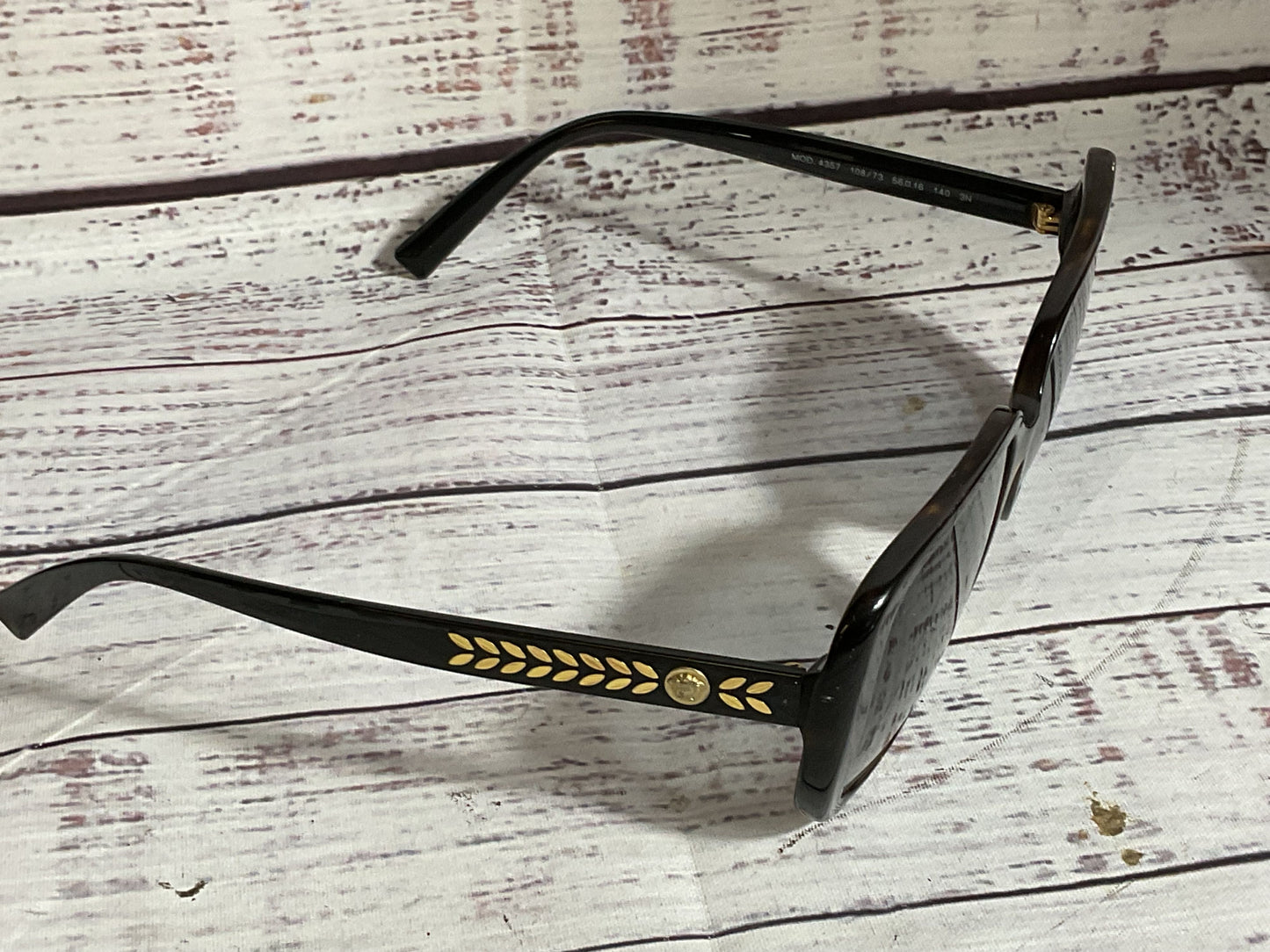 VERSACE 4357 Women's Black Oversized Sunglasses- 56[ ]16 140 (FRAMES ONLY)