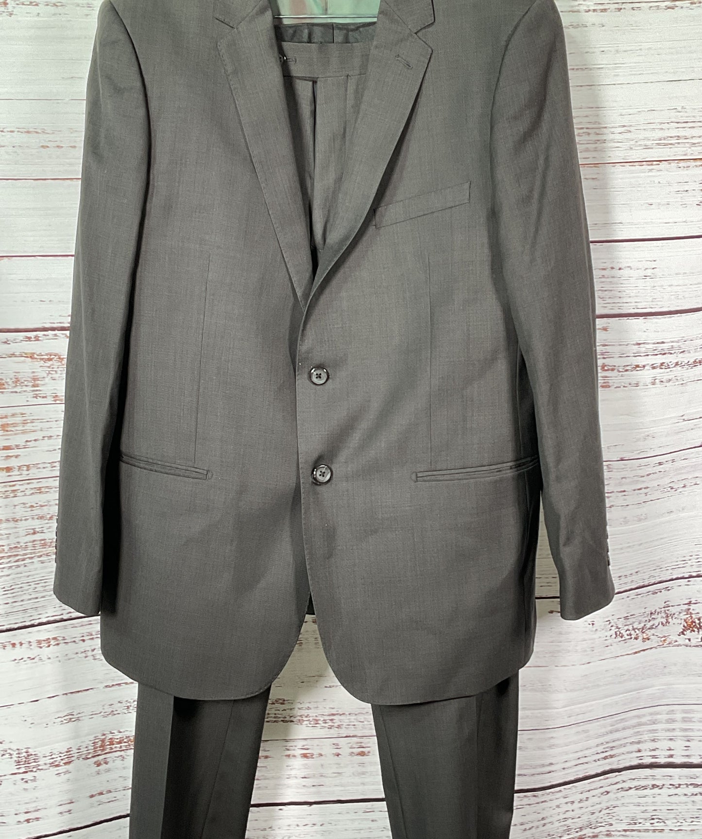 Giorgio Cosani Wool Cashmere Blend Suit Set Gray 44/38