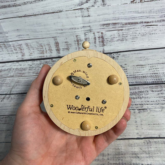 Wooderful Life Dog Christmas Wooden Music Box