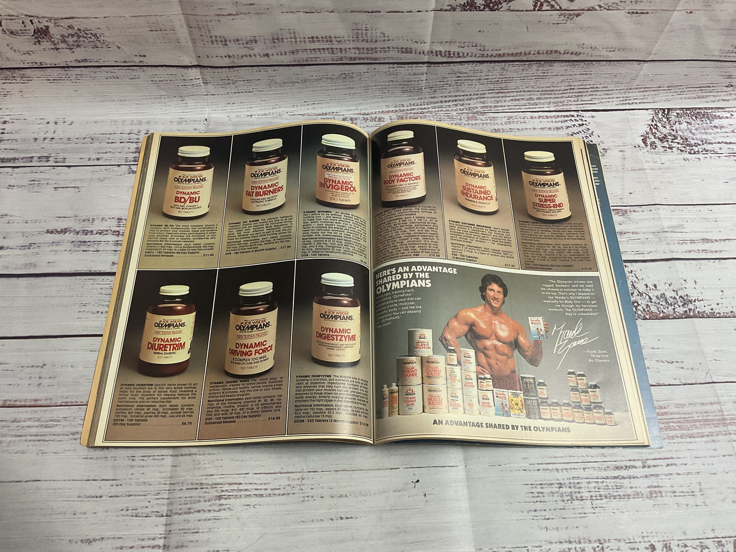 Vintage Joe Weiders Muscle & Fitness Magazine September 1982 Issue