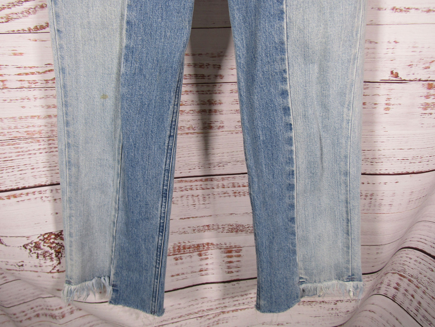 Moussy Remake Women's Blue Denim Straight Jeans Size 25