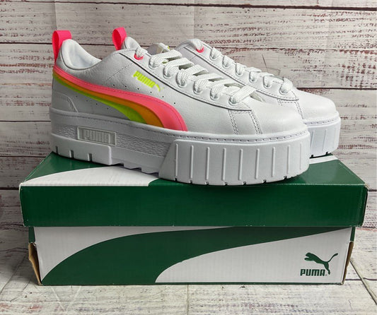 Puma Mayze Summer Squeeze Sneaker White 8.5