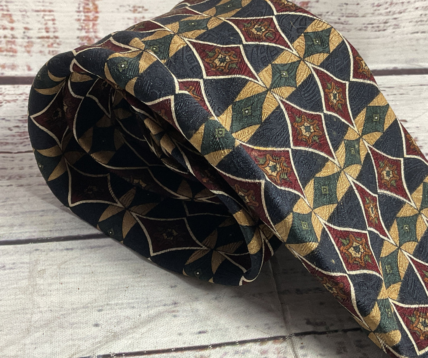 Bill Blass Lot of 4 Multicolor Ties OS