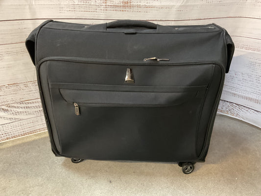 Delsey Paris Black Garment Bag Luggage Spinner Roller