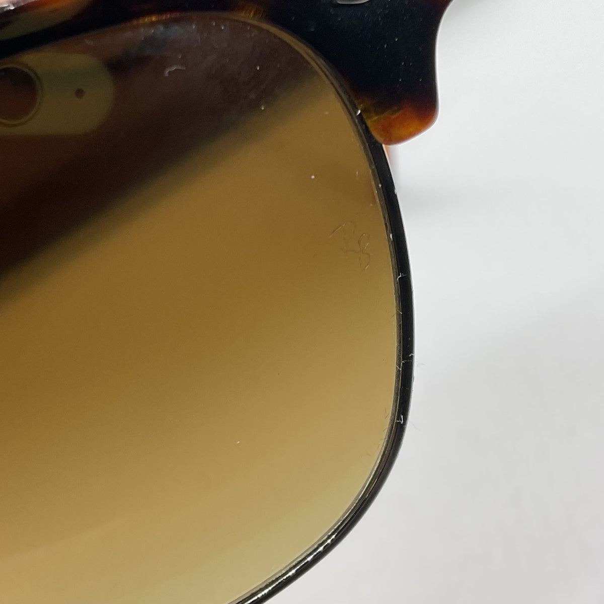 RAY-BAN RB3016 1126/85 Clubmaster Women's Orange Sunglasses with Case 49[ ]21