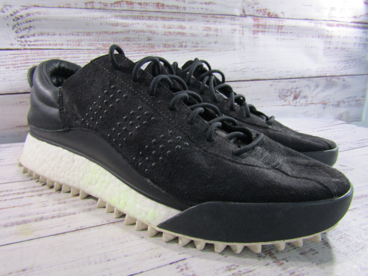 Adidas x Alexander Wang Hike Low Men's Black Sneakers Size 10 AC6839