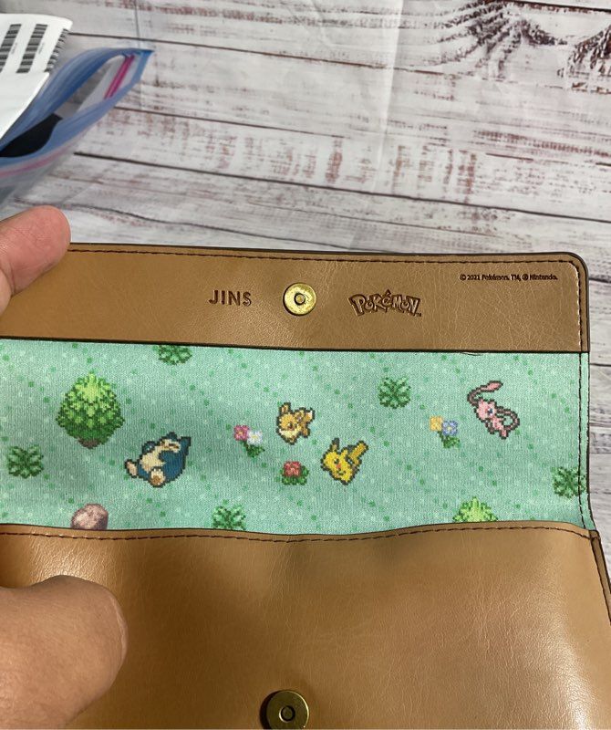 JINS Pokemon Collaboration Snorlax Model UCF-21S-143 Glasses - Frames Only!