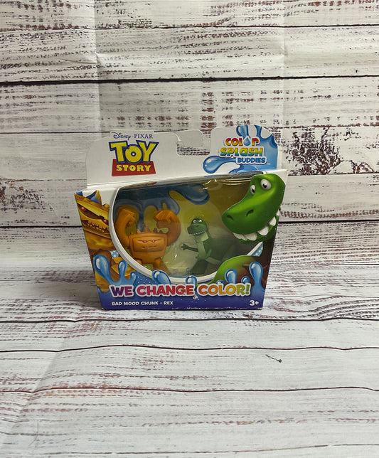 *Collectible* Disney Pixar 2011 Toy Story Splash Buddies Bad Mood Chunk & Rex
