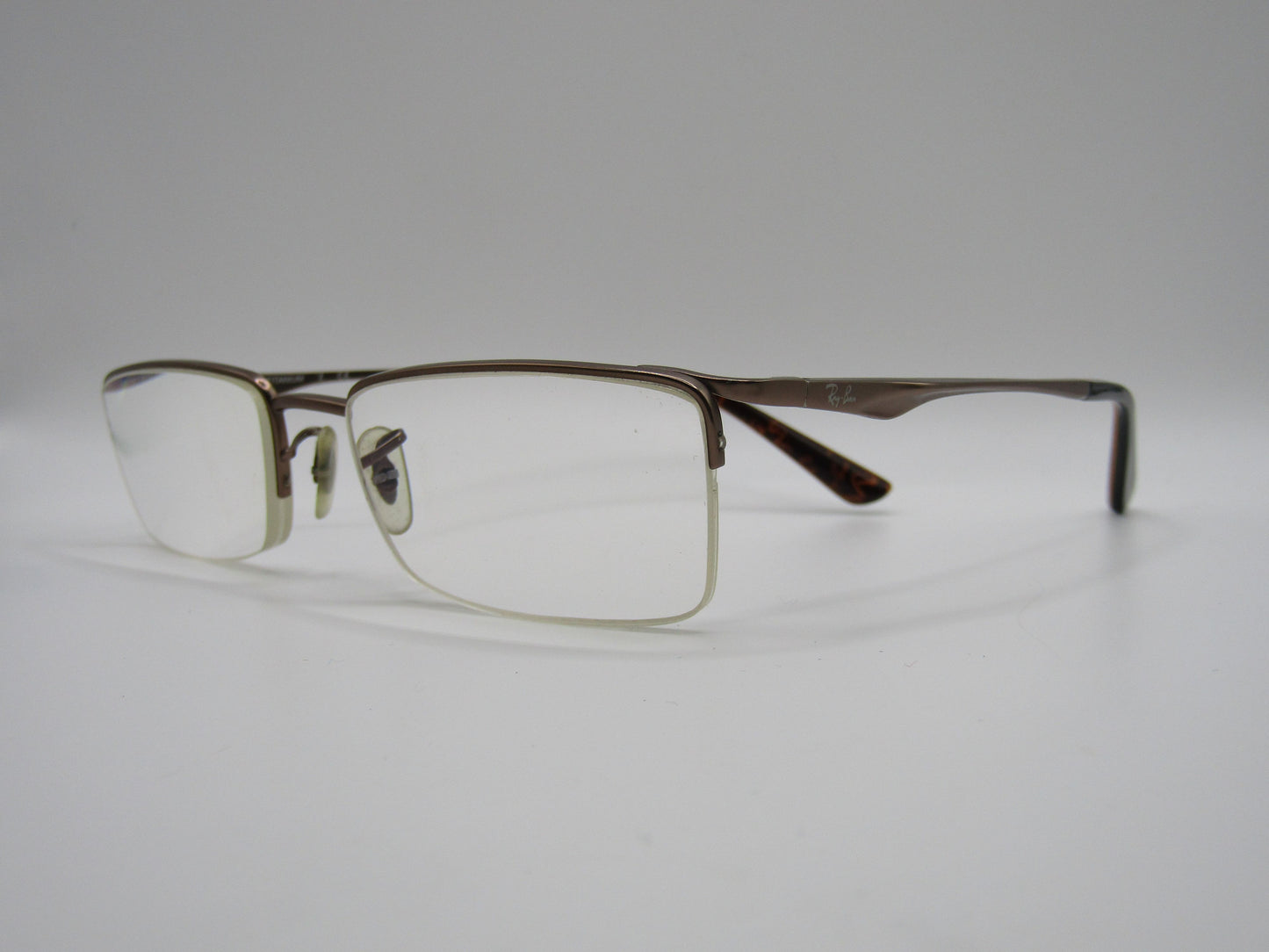 Ray-Ban RB8678 Half Rim Titanium Eyeglasses Frame