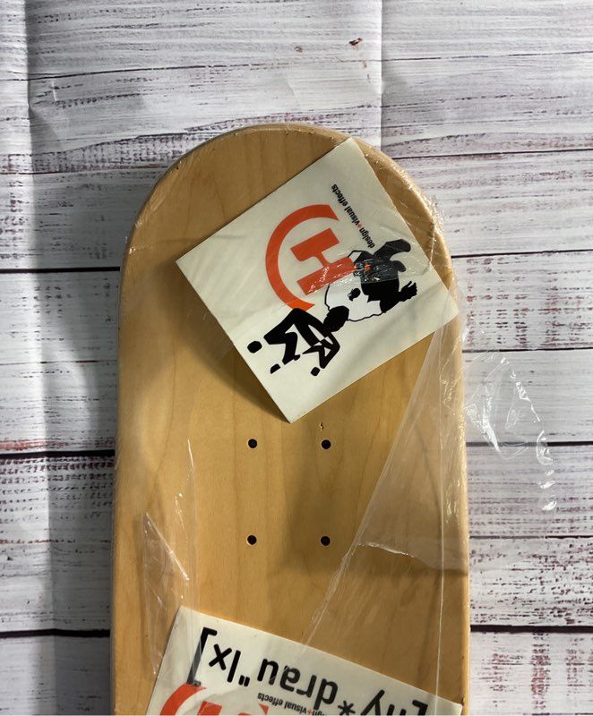 NEW Hydraulx Design + Visual Effects Wooden Deck Skateboard