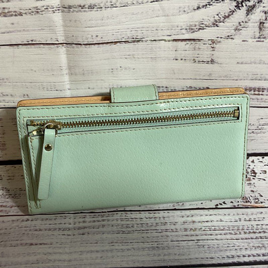 KATE SPADE Leather Seafoam Green Wallet