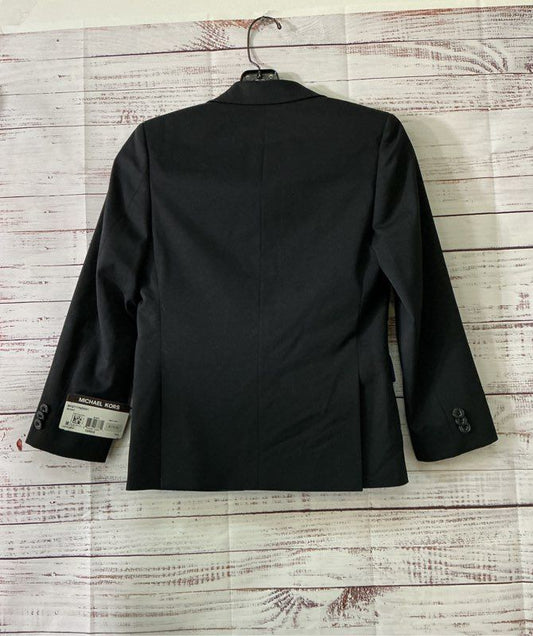 Boy's Michael Kors Black Wool Blend Dress Jacket Size 10 REG/10 YRS Retail $179