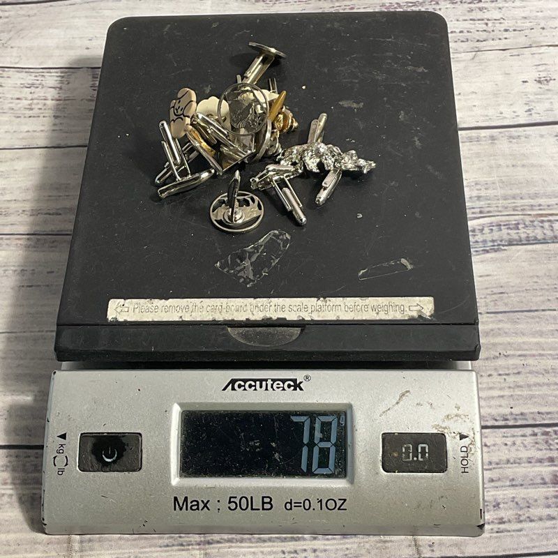Mixed Lot 5 Cufflink Sets, 2 Stray Links, 1 Cufflink/Tie Bar Set Animal Motif
