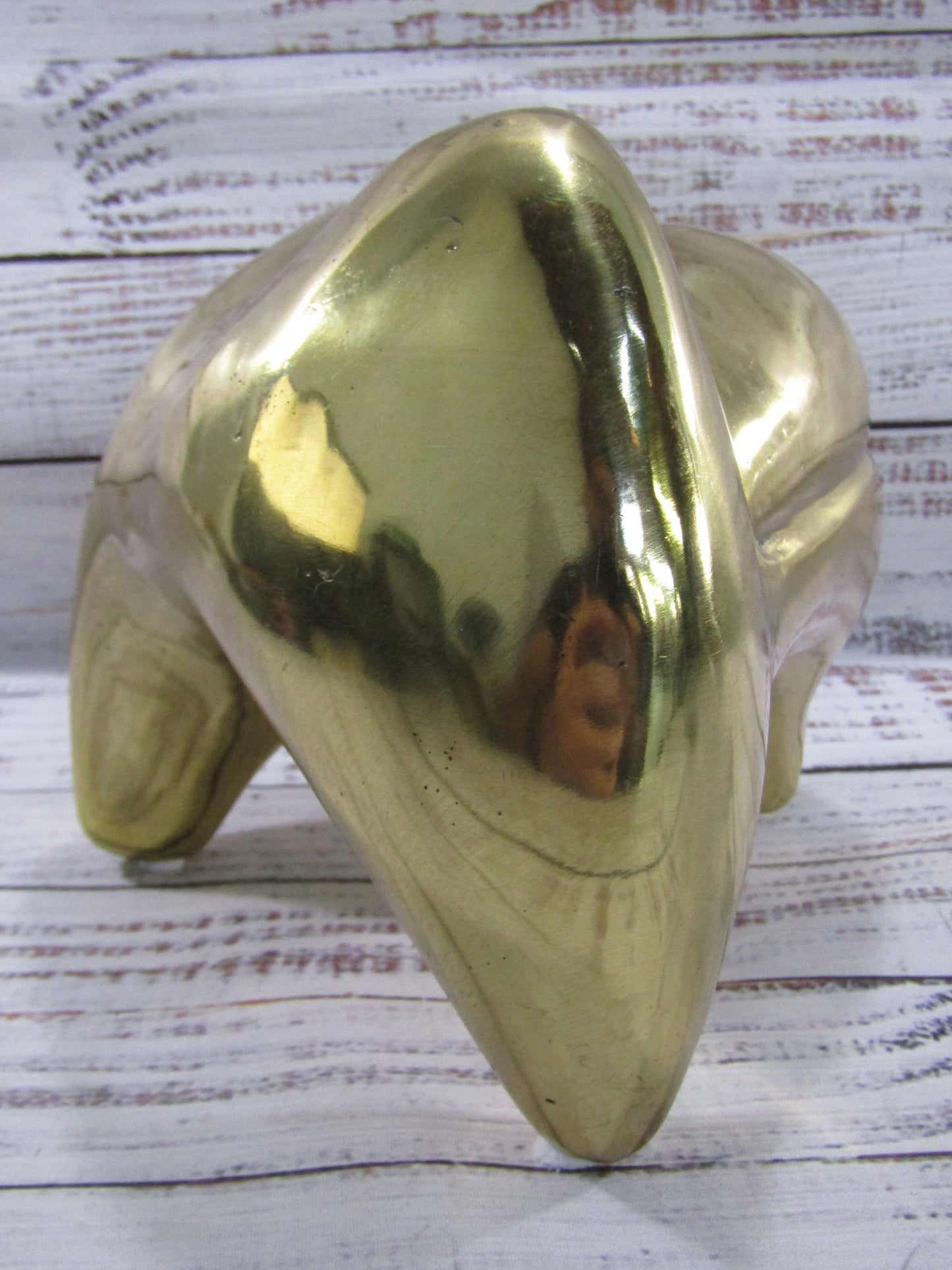 Noir Alien Brass Sculpture