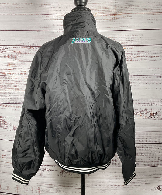 Majestic Vintage Arizona Diamondbacks Windbreaker Black M