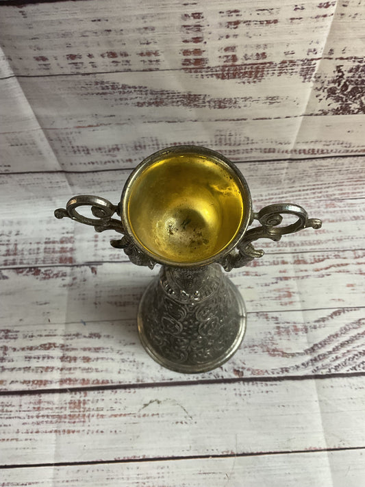 Silverplated Toasting Wedding Chalice Goblet Japan