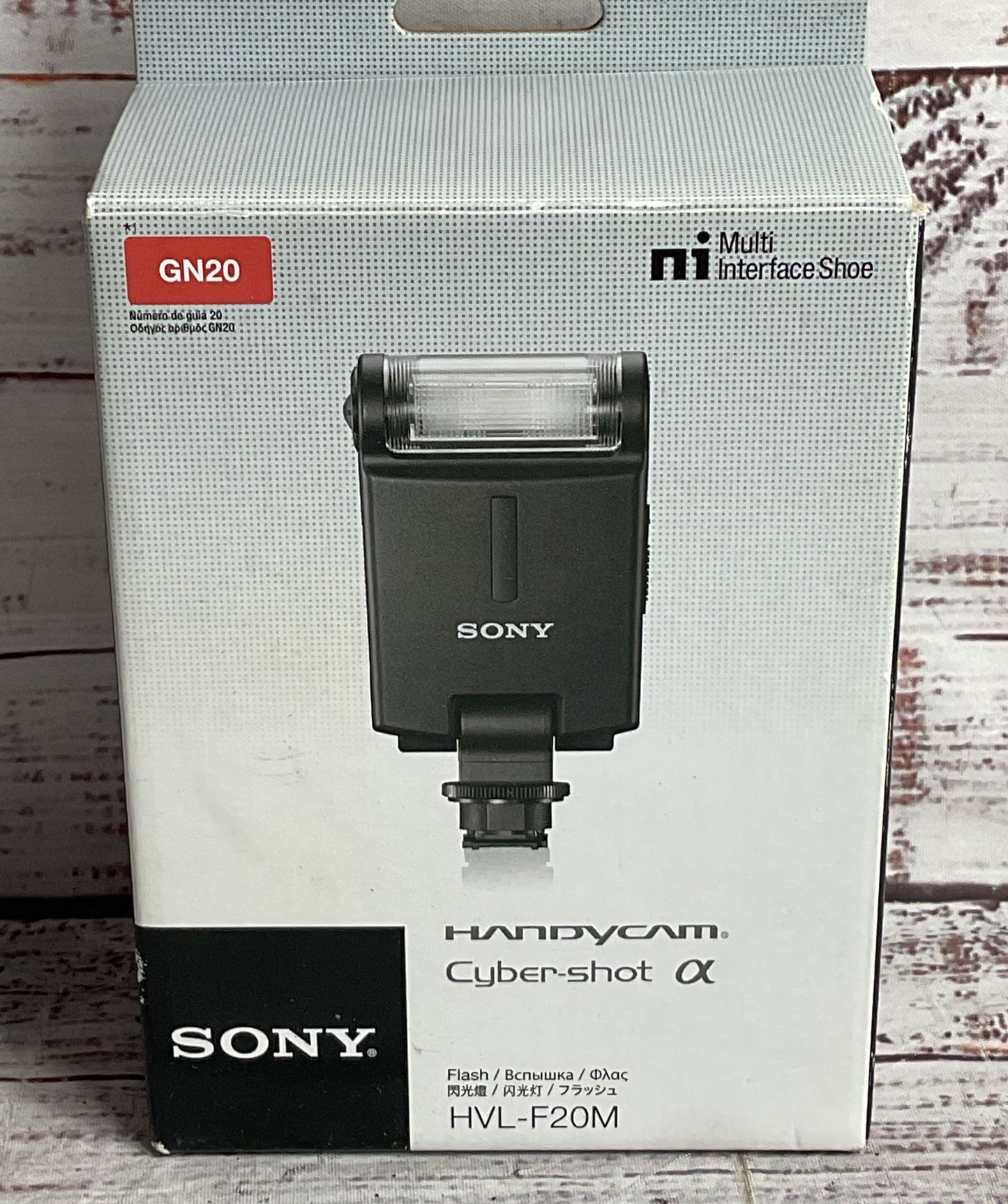 Sony Handycam Cyber-shot HVL-F20M External Flash
