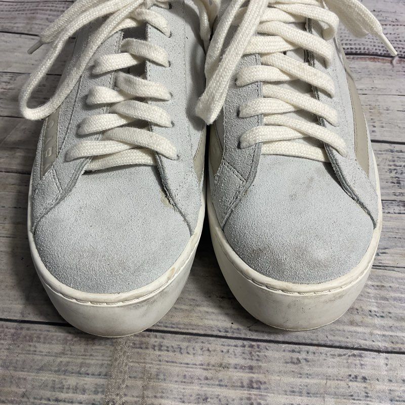 Sans Matin The Savannah Sneaker Grey Suede Shoes Women's Size 10 US