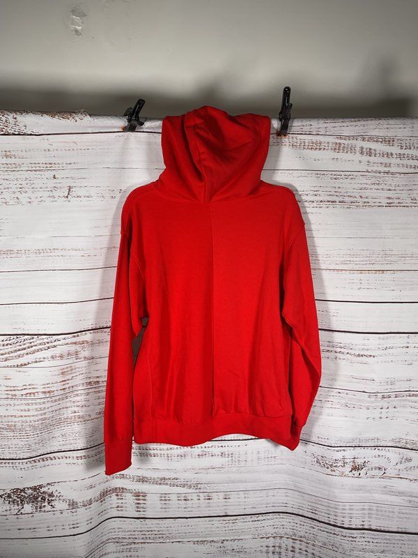 NWT Men's Nike NBA Fleece Pullover 'Philadelphia 76ers Courtside Red Size M