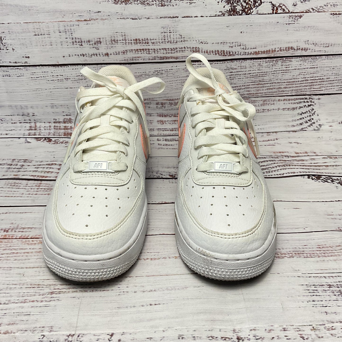 Nike Air Force 1 '07 Next Nature White Pink Sneaker Shoe Women Size 8.5