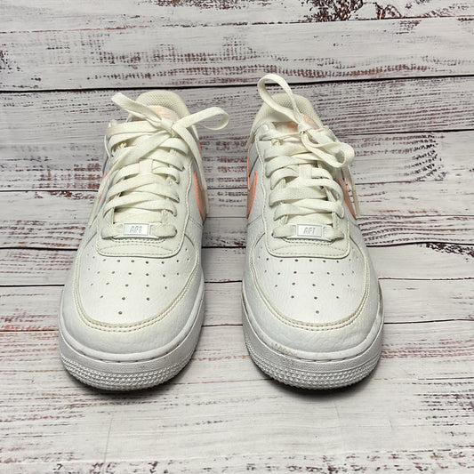 Nike Air Force 1 '07 Next Nature White Pink Sneaker Shoe Women Size 8.5