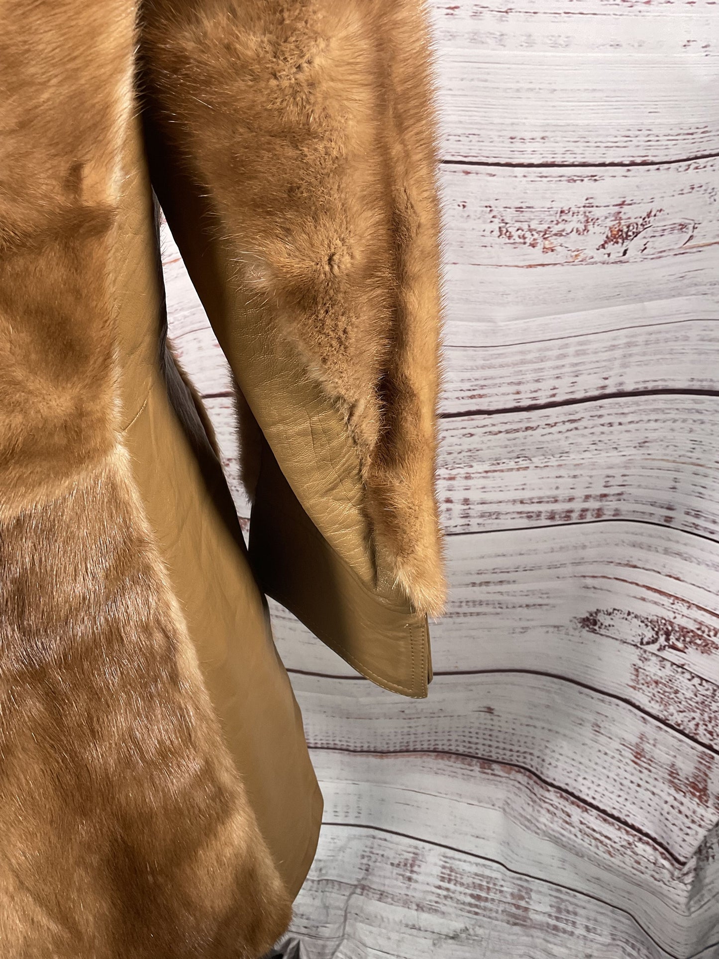 Regency Furs Brown Brown Fur Jacket - Size M