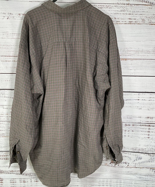 Men's Patagonia Plaid Button Down Shirt Size XL