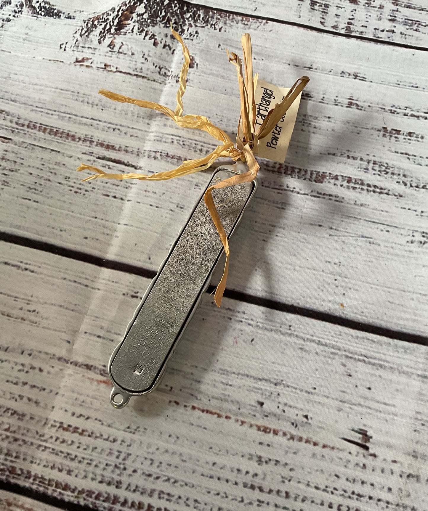 Earthangel Pewter Mezuzah