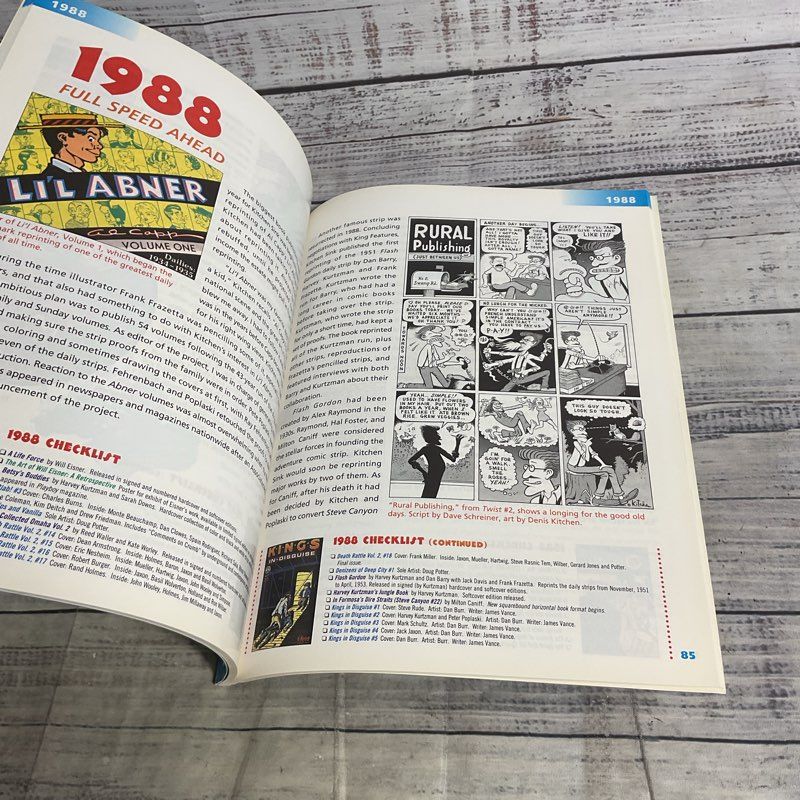 Vtg. 1994 Kitchen Sink The First 25 Years Dave Schreiner 1st Print