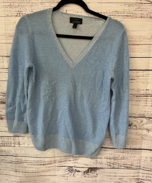 Women's J.Crew Light Blue Italian Cashmere Sweater Size S
