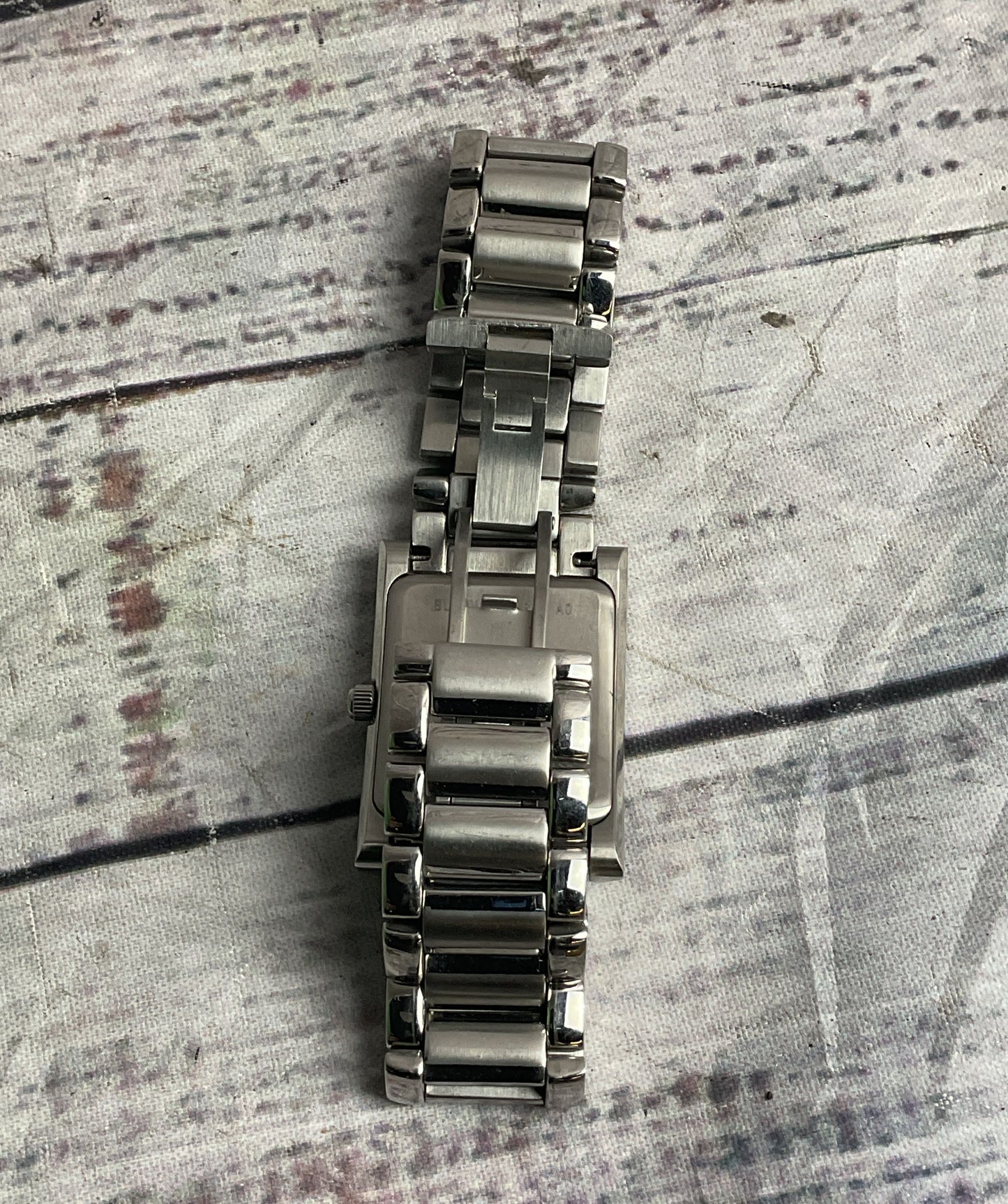 Bulova Vintage Japan Quartz Untested Watch Stainless Steel