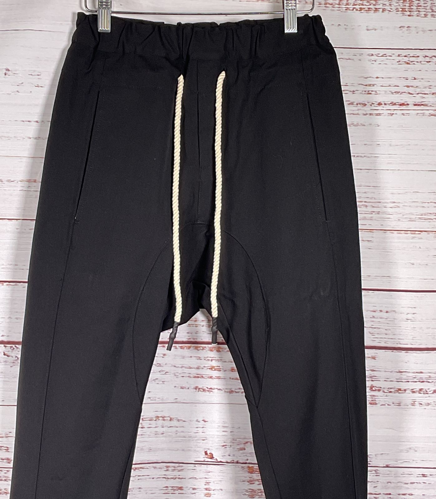 Bassike Stretch Relaxed Pant II Black 0