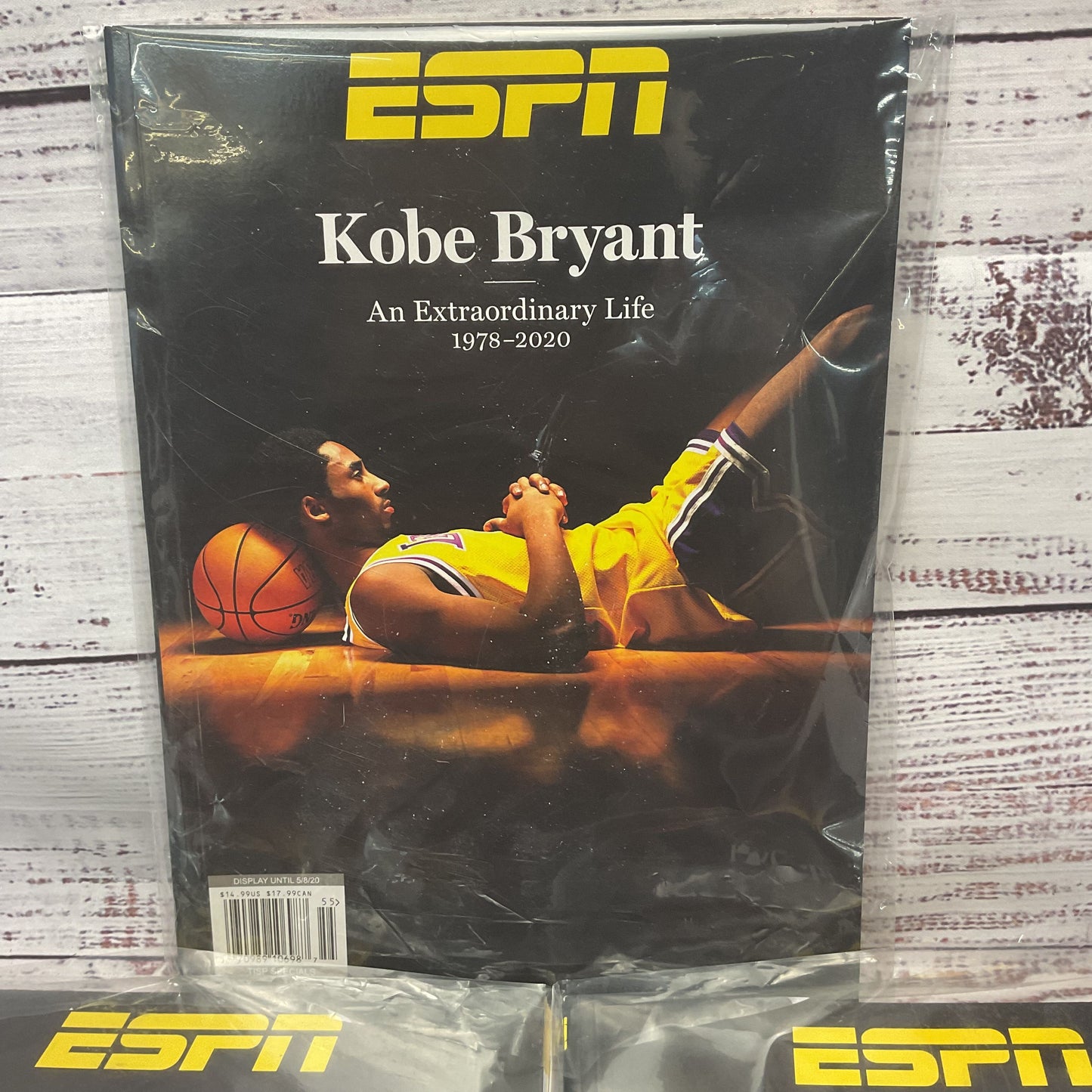 Espn Kobe Bryant An Extraordinary Life 1978-2020 Lot Of 3 Magazine