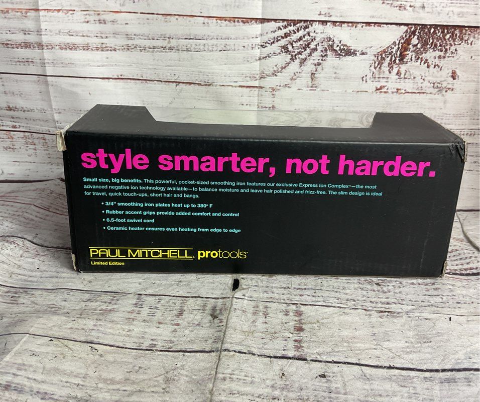 Paul Mitchell Pro Tools Express Mini Smoothing Iron Neon Yellow