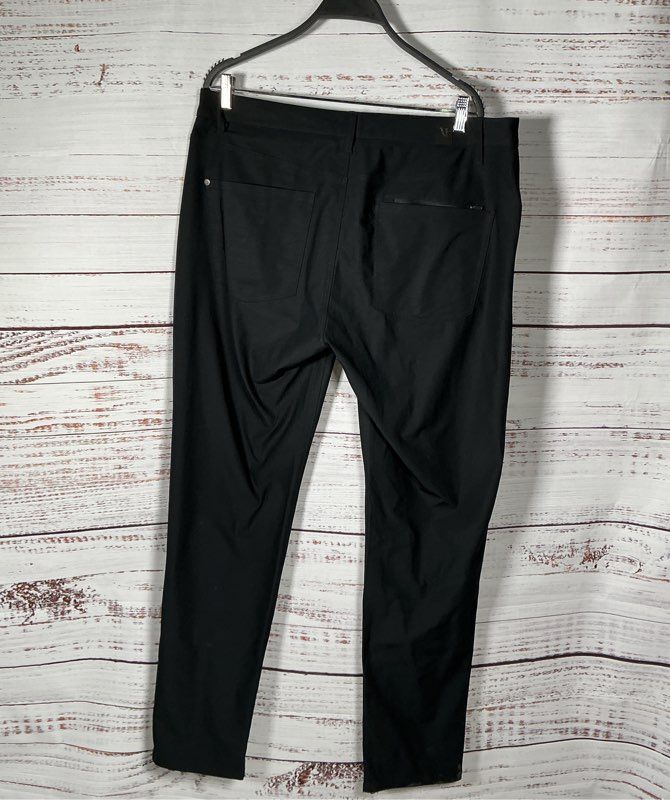 Men's Vuori Black Meta Pants Size 36
