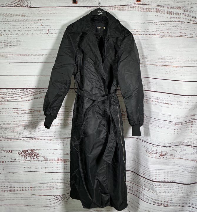 Women's Maje x Schott Goodwin Bomber-Style Trench Coat Size 36 US S Retail $800
