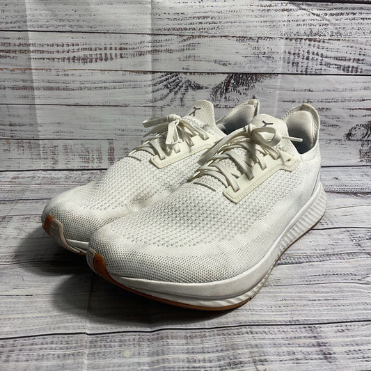 Flux Adapt Runner White Gum Athletic Running Shoe Men's Size 13