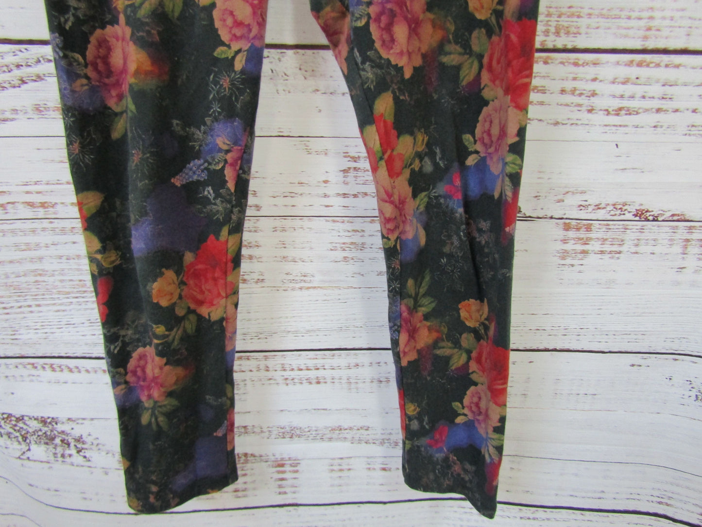 Johnny Was Bossa Nova Women's Multi-Color Floral Pants Size L
