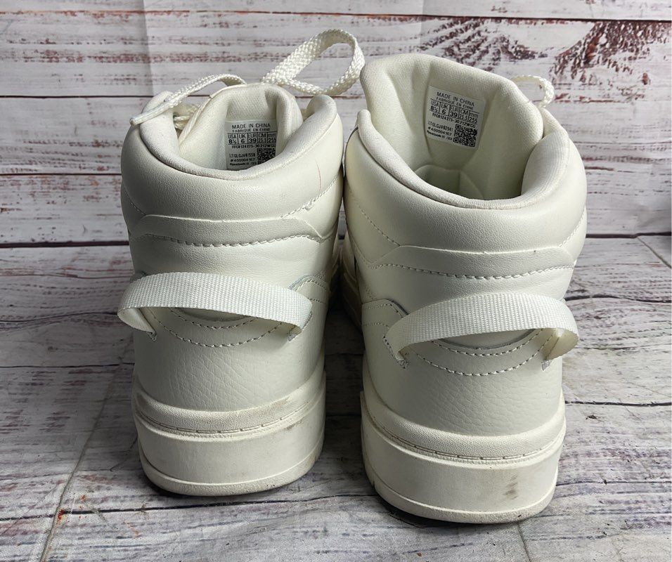 Reebok Tech Geo Classic Hi-Top Sneakers White 8.5