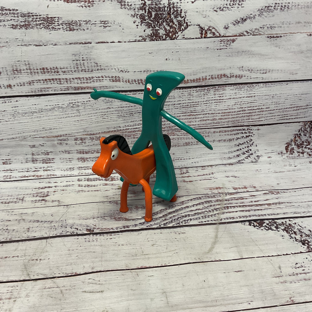 Vintage Jesco Gumby 6" And Pokey Horse Bendable Posable Figure Toy