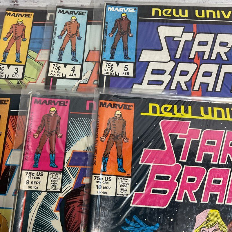 Star Brand #1-19 Marvel New Universe Full Vintage Comic Set 1987