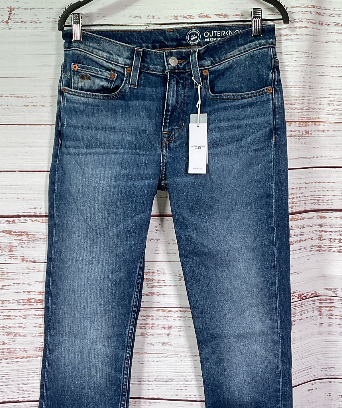 Outerknown The Cove Slim Sea Jeans Blue 28x30
