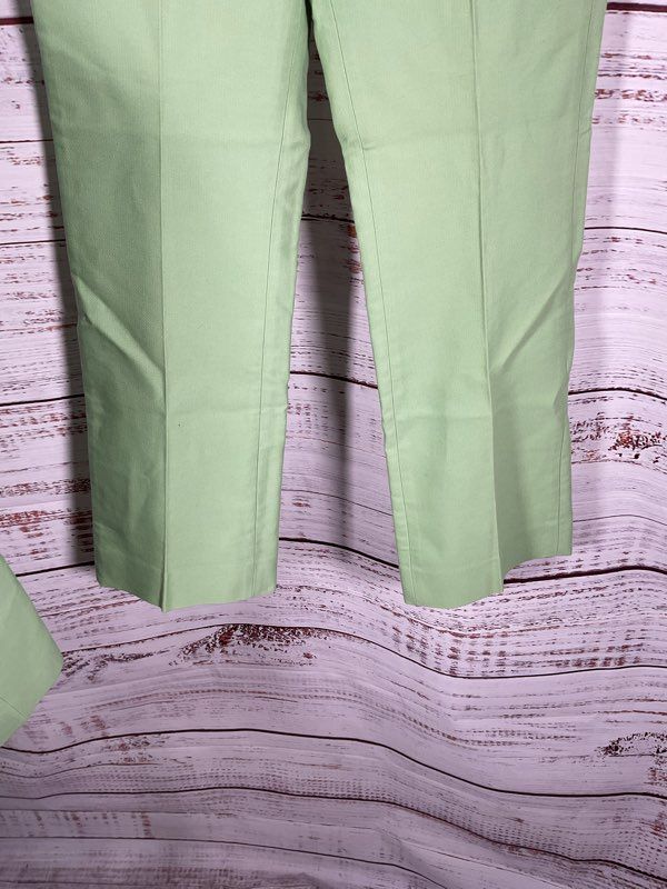 Sandro Paris Women’s Mint Green 2 Piece Suit Jacket & Pants Size 36