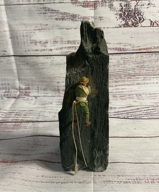 Diamond Sawn Slate Yewdale Lakeland Stone Crafts Rock Climber Decorative Piece