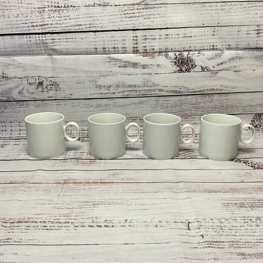 Thomas Rosenthal Group Germany White Ceramic Mug Lot of 4
